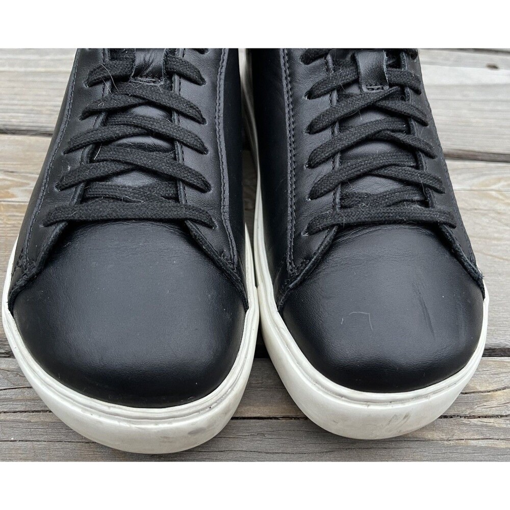 Birkenstock Bend Low Women’s 38 US 7 Black Leather Lace Up Sneakers - Picture 4 of 13